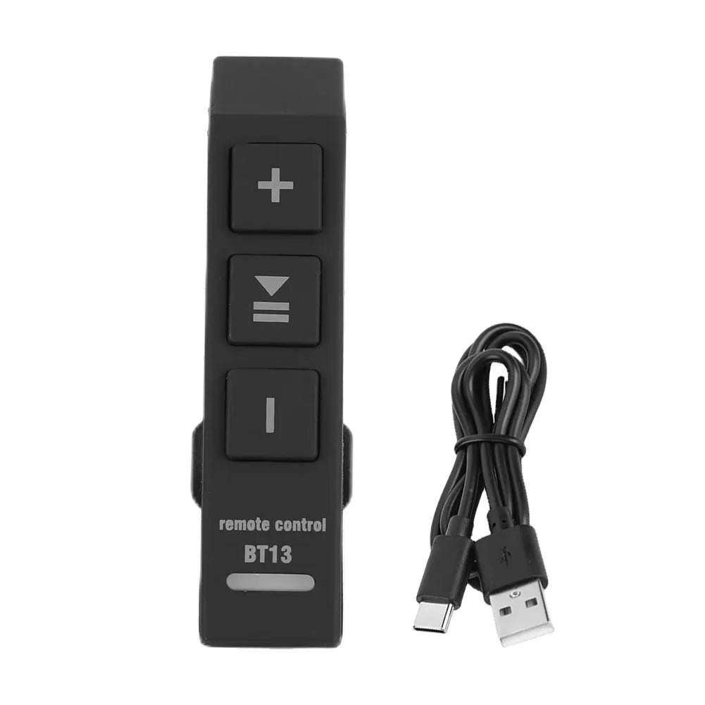 Motorcycle Media Button Remote Controller Steering Wheel Music Player Controller Headset Remote Controller for IOS Android Phone