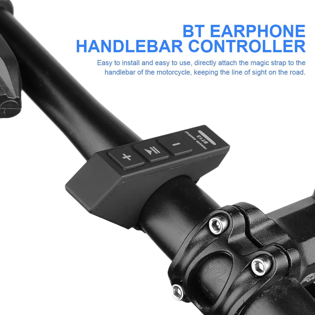 Motorcycle Media Button Remote Controller Steering Wheel Music Player Controller Headset Remote Controller for IOS Android Phone