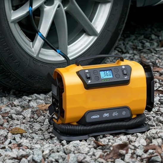Gonfleur pneu voiture | CompactSafe
