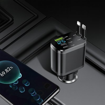 Chargeur allume cigare | MultiPower LCD - All in One
