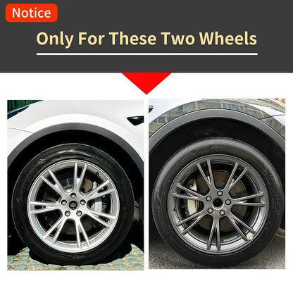 4PCS Design for TESLA Model Y 2020 - 2024 Vehicle Full Coverage Storm Wheel Cover Cap 19 Inches Wheel Hubcap Automobile Accessorie - All in 1