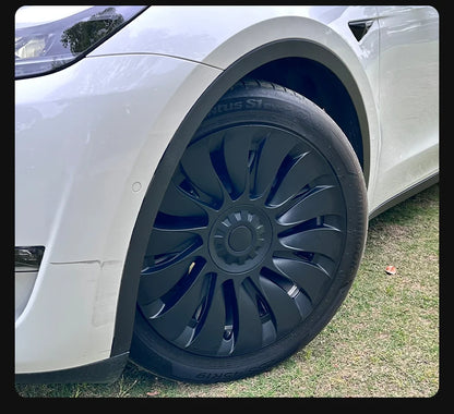 Tesla Model Y Wheel Covers - 19 Inch Storm Style Hubcaps (Set of 4)