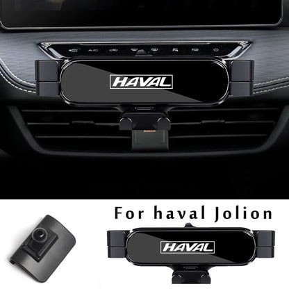 Car Phone Holder For haval Jolion 2021 2022 Car Styling Bracket GPS Stand Rotatable Support Mobile Accessories - All in One