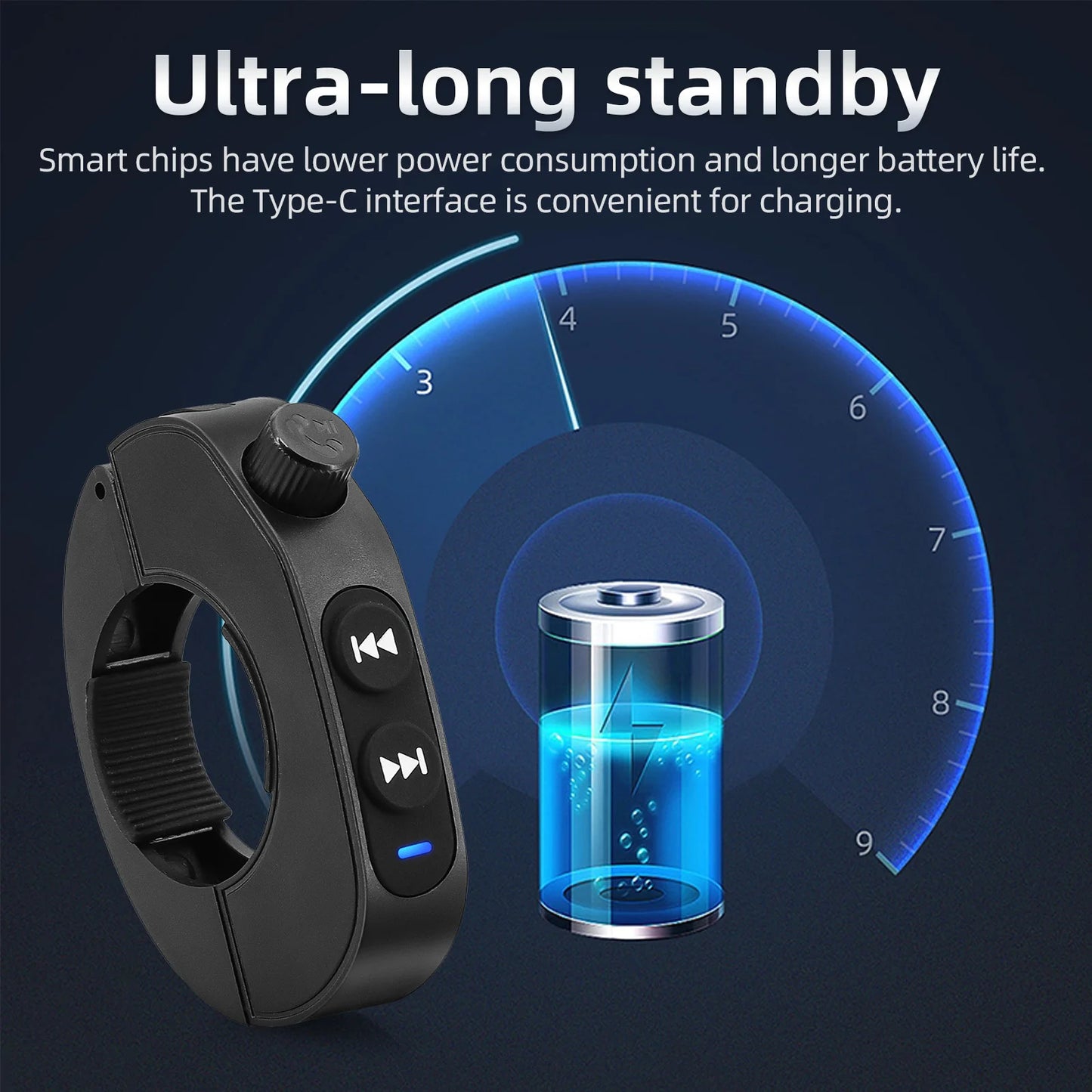 Motorcycle Handlebar Steering Wheel Remote Control Wireless Media Smart Phone Remote Controller For Bike customized - All in One