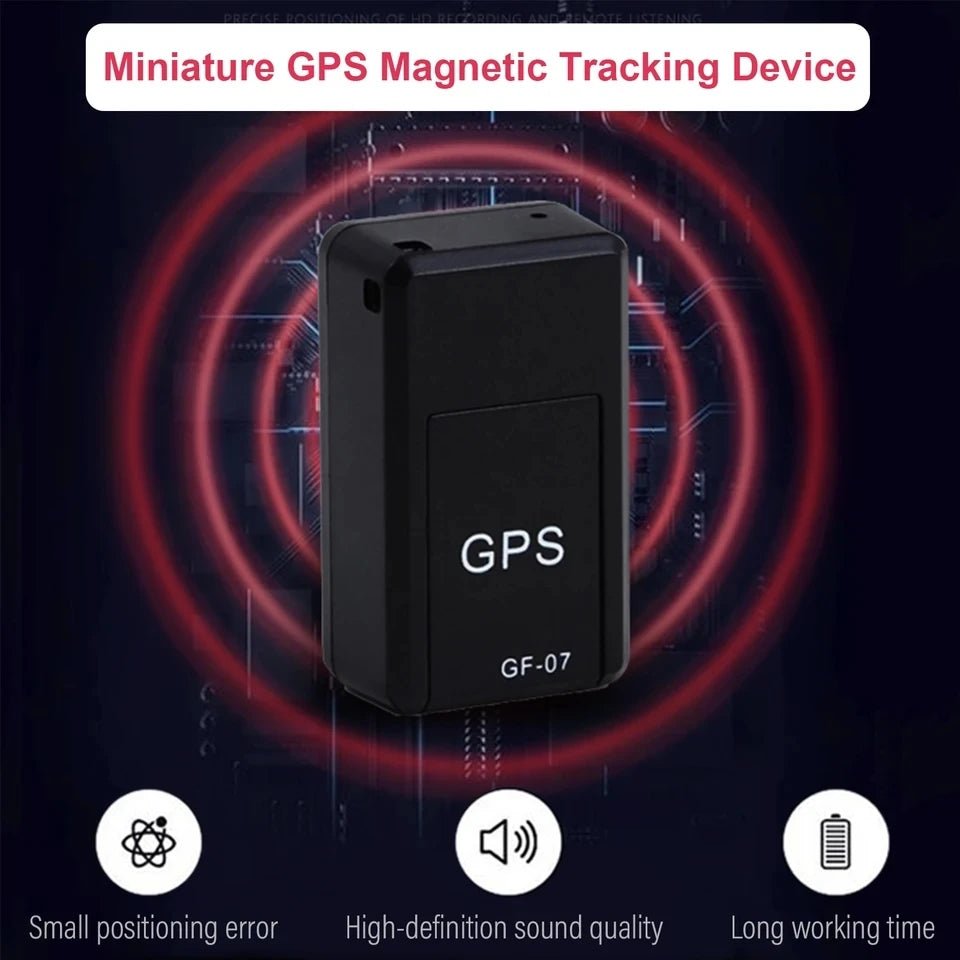 GF07 Tracker Strong Magnetic Car Vehicle Tracking Anti - lost Anti - theft Device Mini Portable Precise Positioning GPS Locator - All in 1