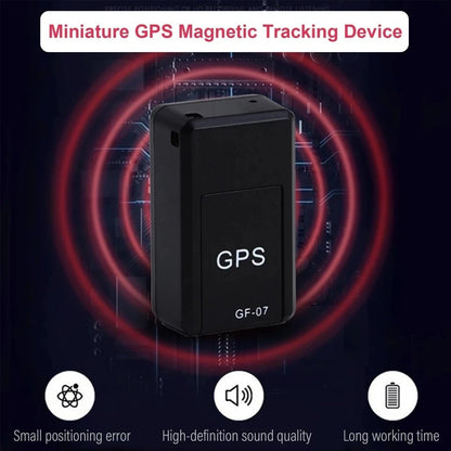 GF07 Tracker Strong Magnetic Car Vehicle Tracking Anti - lost Anti - theft Device Mini Portable Precise Positioning GPS Locator - All in 1
