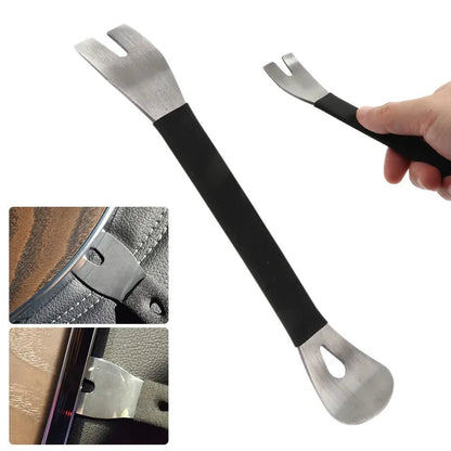 Car Audio Disassembly Tool Stainless Steel PryClip Rocker Crowbar Bar Door Panel Disassembly Pry Panel Interior - All in 1