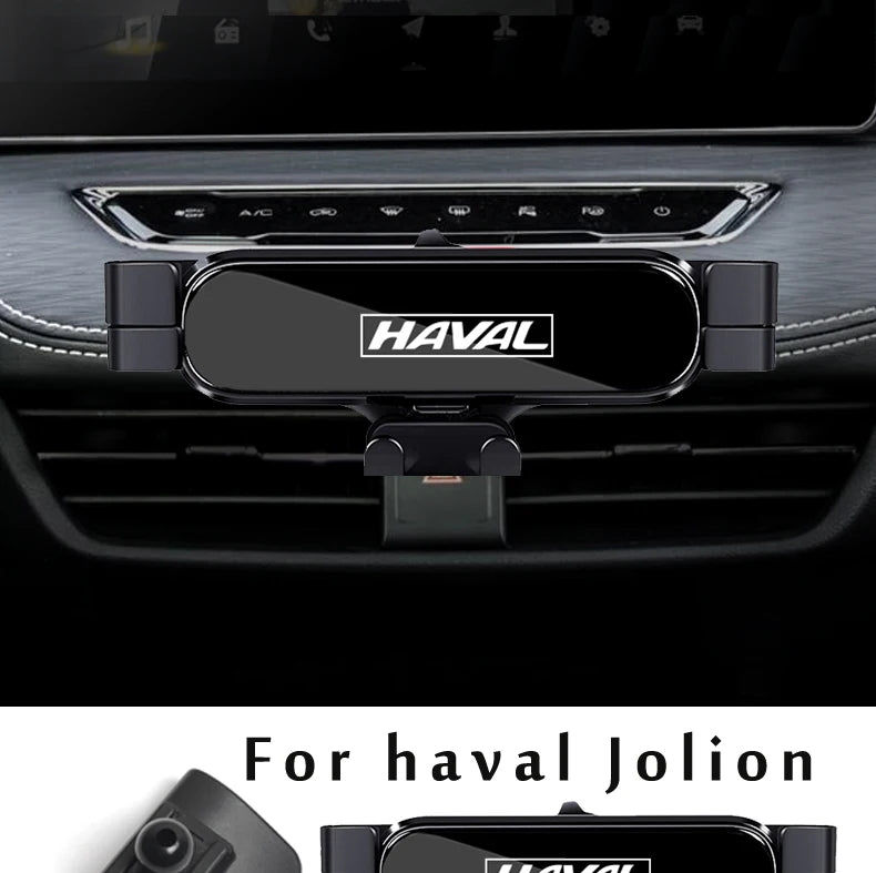 Car Phone Holder For haval Jolion 2021 2022 Car Styling Bracket GPS Stand Rotatable Support Mobile Accessories - All in One