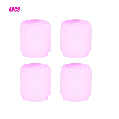 Fluorescent Pink Valve Cap Car Tire Valve Stem Caps for Bike Motorcycle Luminous Wheel Tire Protective Cover 5 Styles