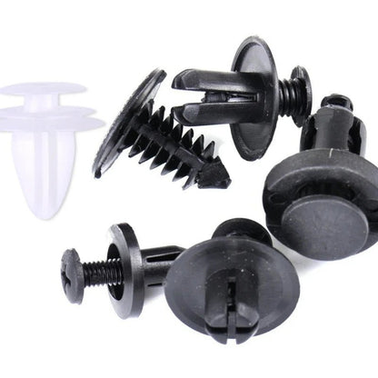 GM Rivet OPP Bag Or Box 6 Kinds of Auto Parts Quick Fastening Plastic Buckle 100 Pieces Mixed - All in 1