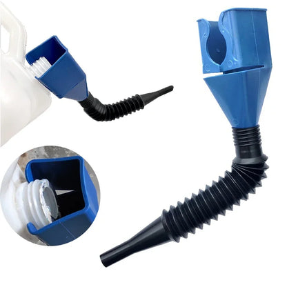 Car Motorcycle Refueling Funnel Gasoline Foldable Engine Oil Funnel Tool Plastic Funnel Refueling Tool Auto Accessories 1-3pcs