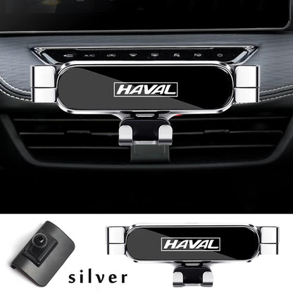 Car Phone Holder For haval Jolion 2021 2022 Car Styling Bracket GPS Stand Rotatable Support Mobile Accessories - All in One
