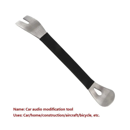 Car Audio Disassembly Tool Stainless Steel PryClip Rocker Crowbar Bar Door Panel Disassembly Pry Panel Interior - All in 1