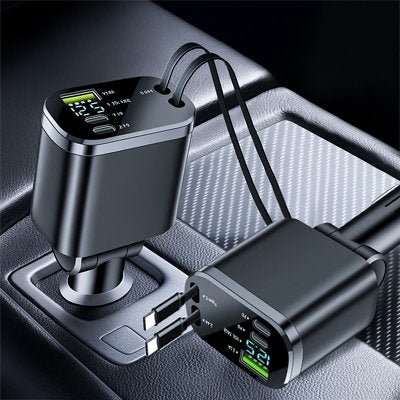 Chargeur allume cigare | MultiPower LCD - All in One