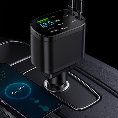 Chargeur allume cigare | MultiPower LCD - All in One